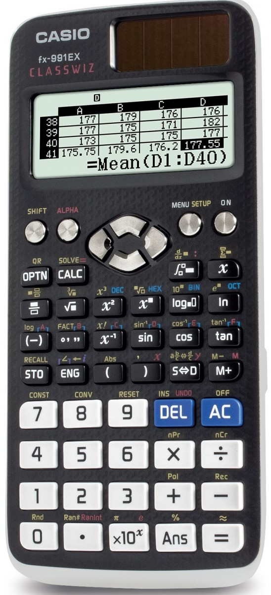 Калькулятор научный CASIO FX-991EX-S-ET-V