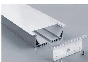 Встраиваемый 120x32 мм широкий потолочный алюминиевый профиль для светодиодной ленты - фото 3 - id-p68374265