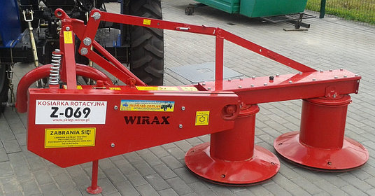 Косилка роторная польского производителя Wirax (Виракс) 1.35, фото 2