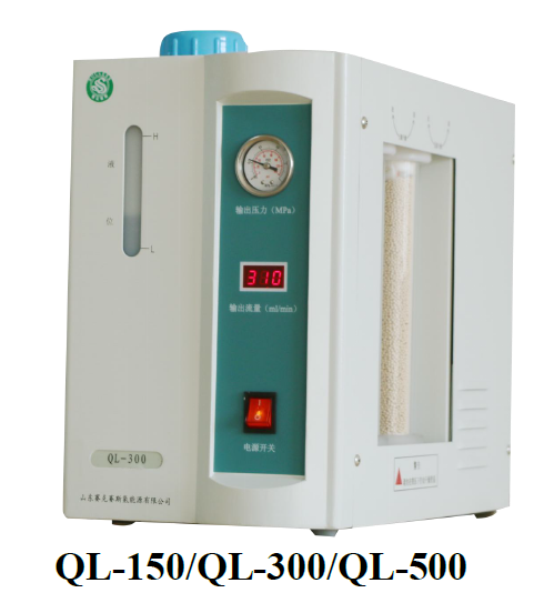 Генератор водорода до 300 мл в минуту чистота 99,9995 % серий QL
