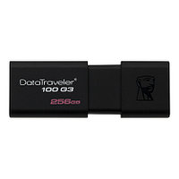 Kingston DT100G3/256GB USB-накопитель DataTraveler, USB 3.0, 256Gb, Black