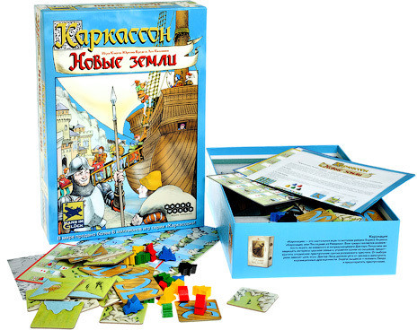 Настольная игра Каркассон. Новые Земли