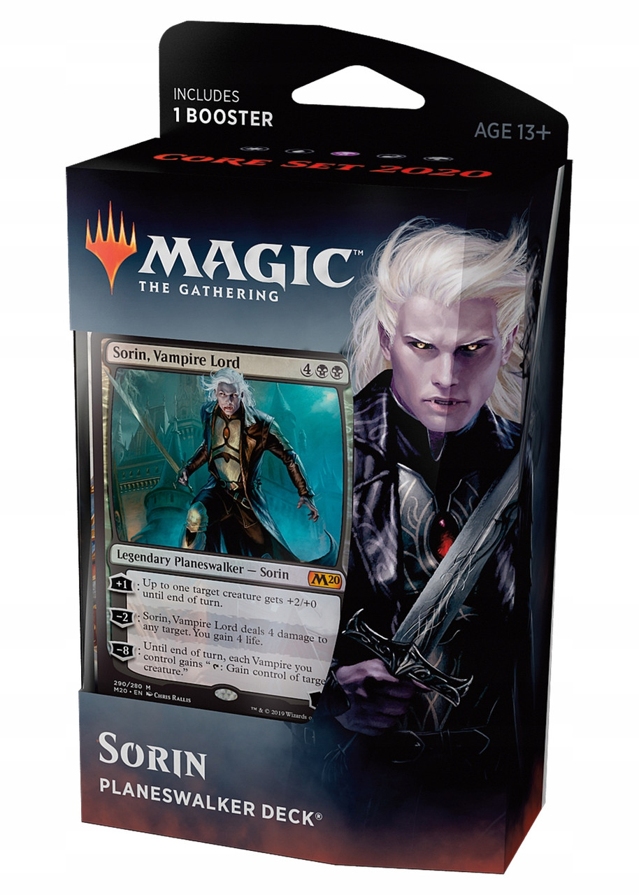 МТГ (РУС): Базовый выпуск 2020: Колода Planeswalker-ов, Чандра, Сорин