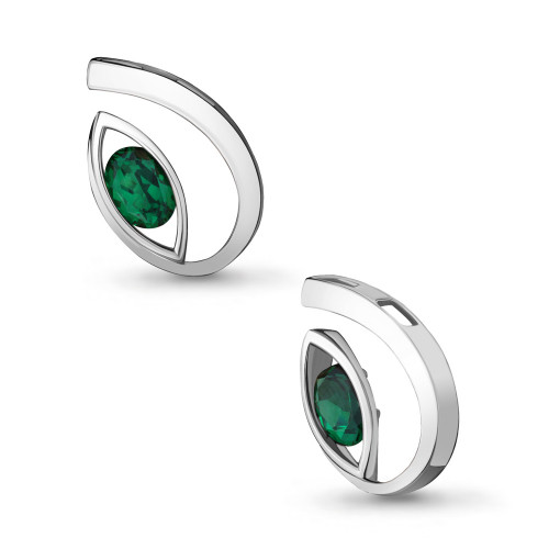 Серебряная подвеска с шпинелью Aquamarine 24069П