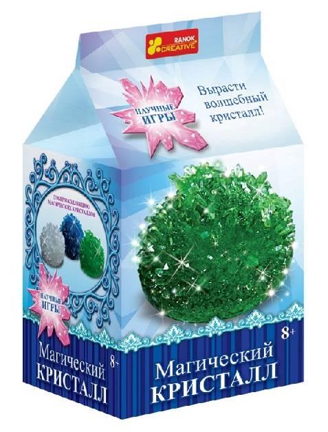 Научные игры: Волшебный зеленый кристалл