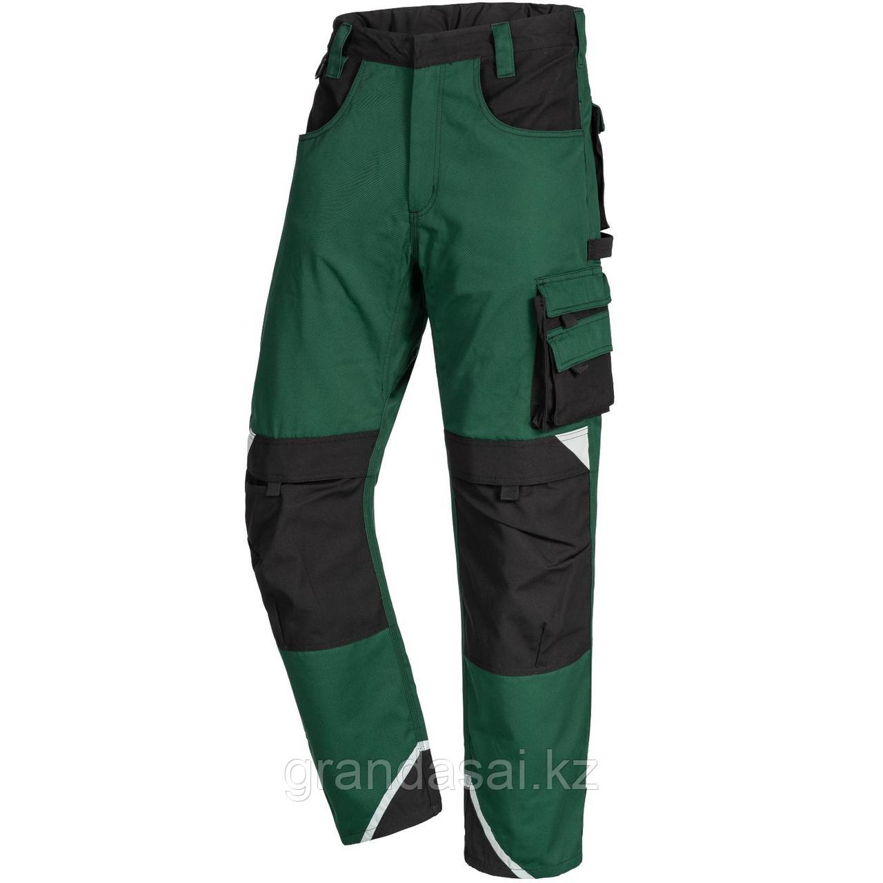 NITRAS 7614, рабочие брюки, цвет зеленый/черный