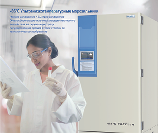 Морозильники до -86 C на 398 л с экраном серий DW-HL-S