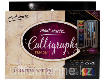 Набор для каллиграфии Mont Marte Calligrafy Pen Set - фото 3 - id-p68398848