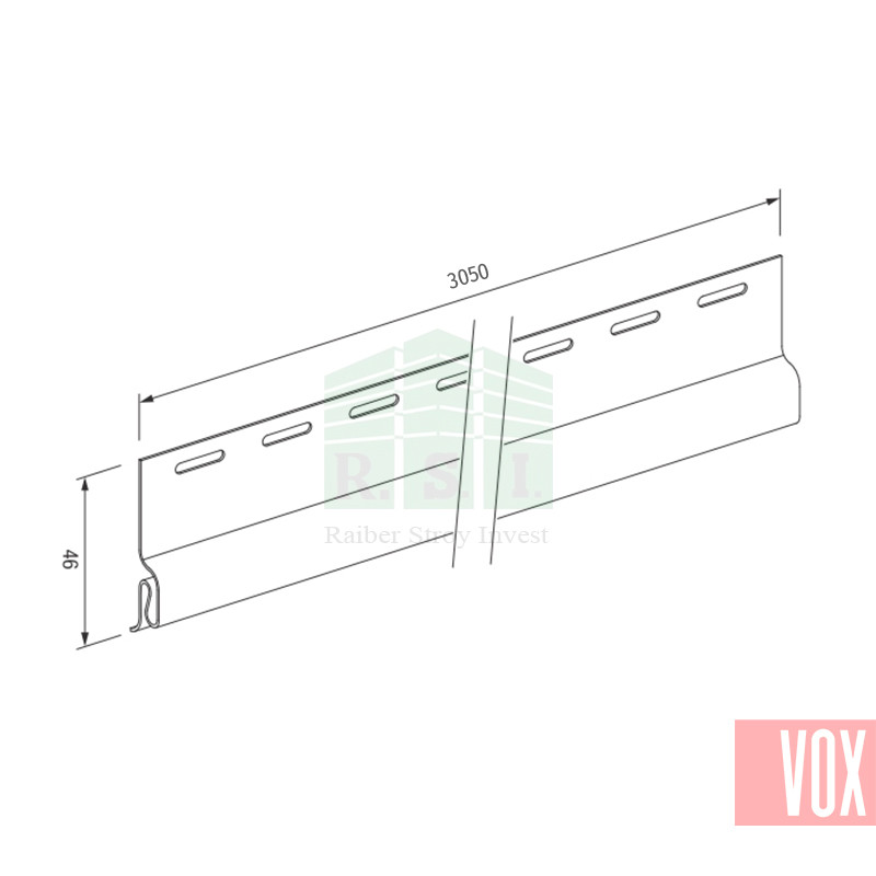 Стартовая планка VOX SV-11 (белая) - фото 3 - id-p2929678