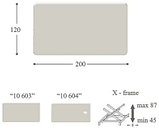 Массажный стол стационарный Fysiotech Flexi, фото 4