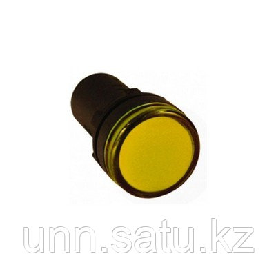 Лампа AD22DS(LED)матрица d22мм желтый 230В ИЭК, фото 2