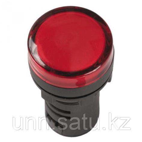Лампа AD22DS(LED)матрица d22мм красный 230в ИЭК, фото 2