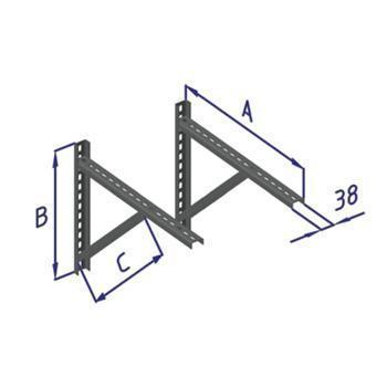 Консоль(пара)(ОЦ,t1,5) А500*В350*С302