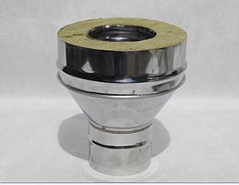 Переход Моно-Термо (430, t0.5 / 430. t0.5) d220 -d220 / D300 L300 (РАСТРУБ.) 