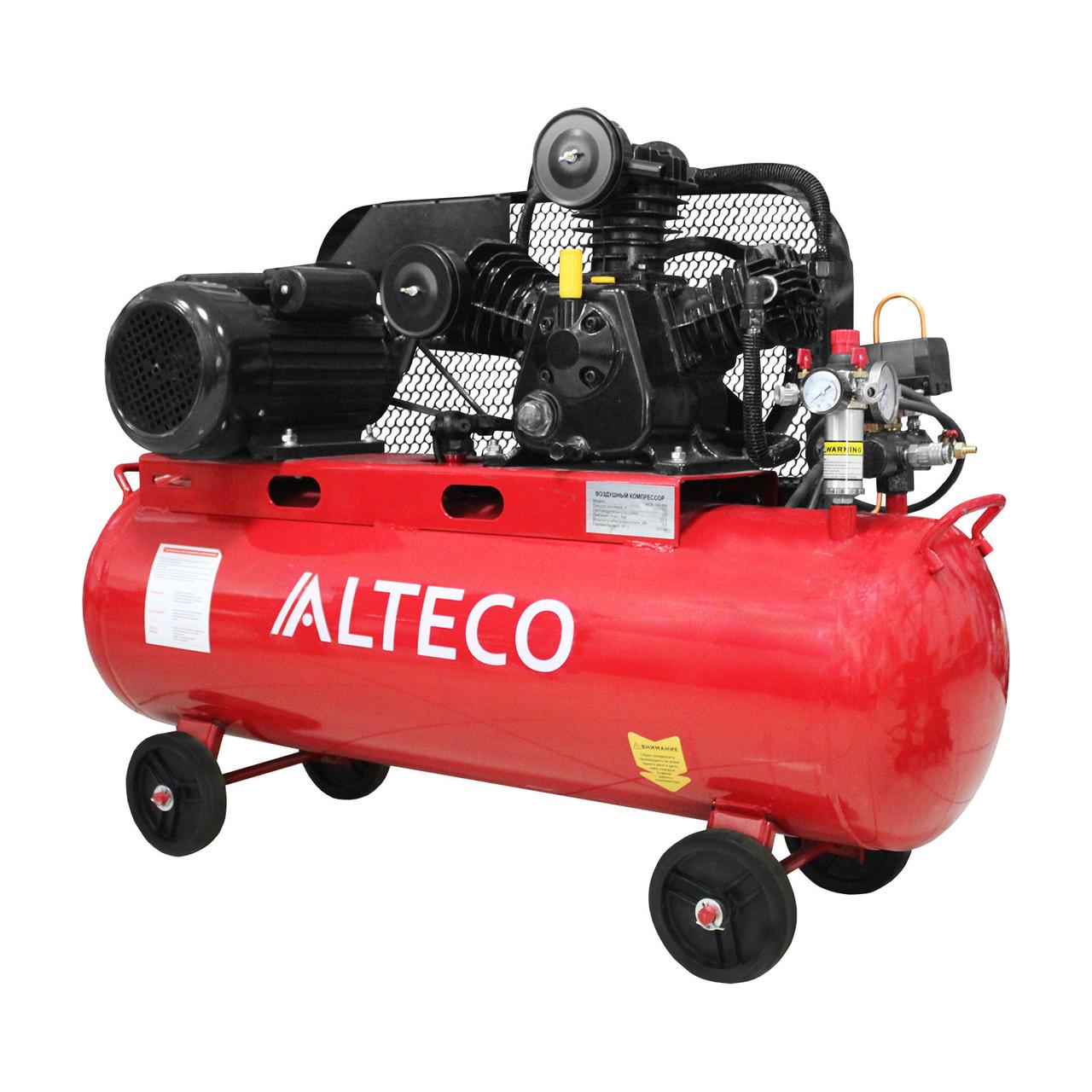 Компрессор «Alteco» ACB 100/400. Мощность: 3 кВт. - фото 1 - id-p68421047