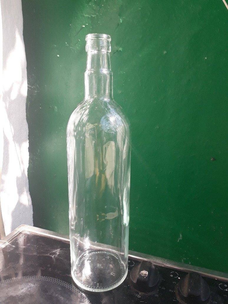 Бутылка 1.0 литр стекло Алматы (В мешке 30шт миним заказ) - фото 1 - id-p68460040