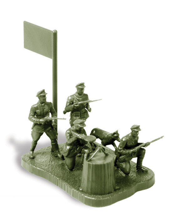 Сборная модель Советские пограничники 1941 г