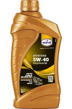 Моторное масло EUROL SPORTBIKE 5W-40 FULLSYN (4-х такт.) 1L, фото 1