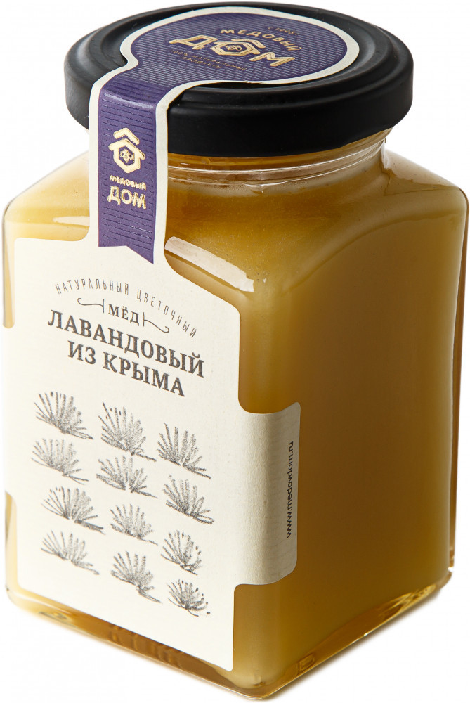 Мед натуральный цветочный «Лавандовый из Крыма»