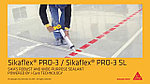 Клей-герметик Sikaflex PRO-3 concrete grey 600 мл, фото 7