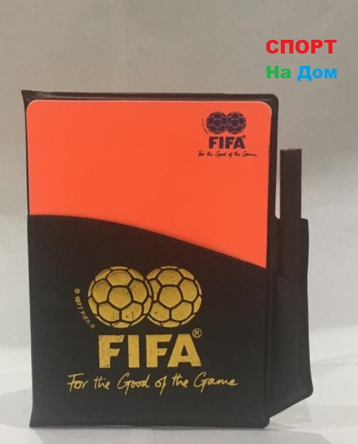 Карточки судейские с карандашем FIFA - фото 1 - id-p68475067