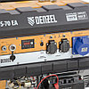 Генератор бензиновый PS 70 EA, 7,0 кВт, 230В, 25л, коннектор автоматики, электростартер// Denzel, фото 6