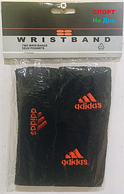 Wristband Напульсники на руку, предплечье и на голову Adidas (цвет черный)