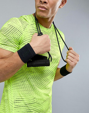 Wristband Напульсники на руку, предплечье Adidas (цвет черный), фото 2