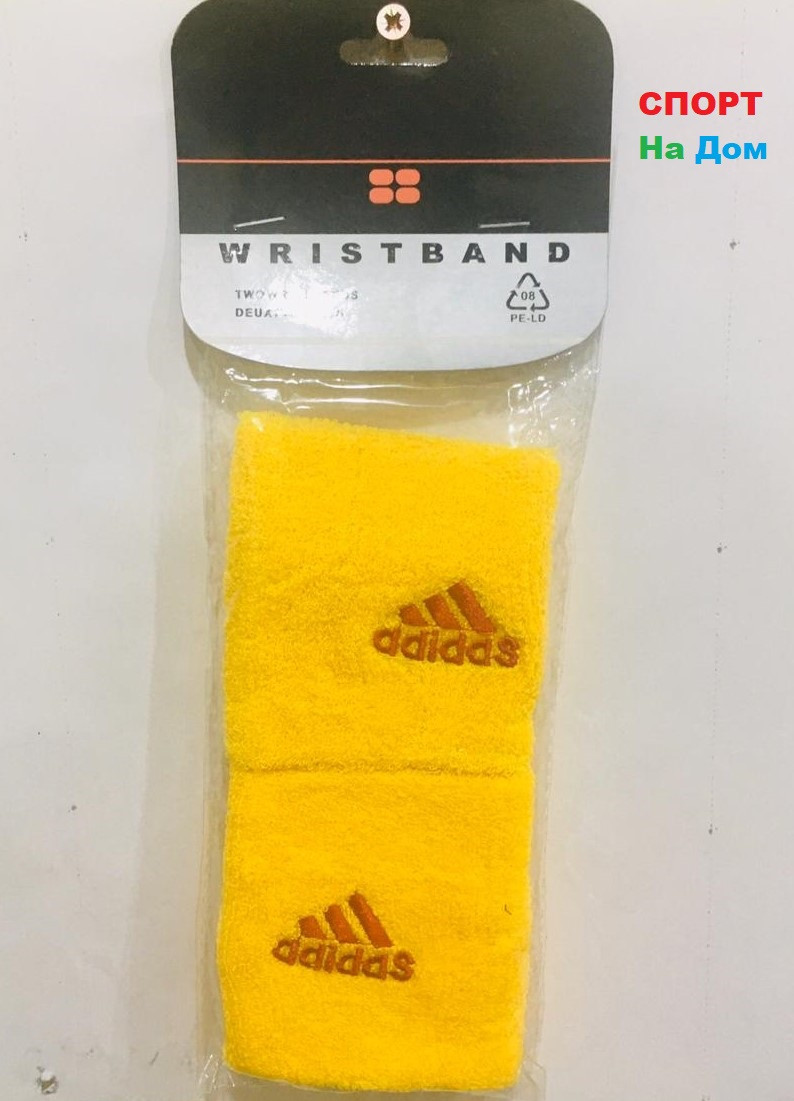 Wristband Напульсники на руку, предплечье Adidas (цвет желтый)