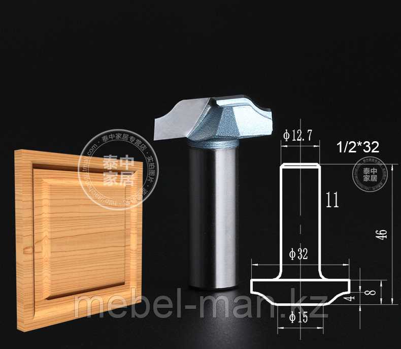 Фреза профильная LC-22817(1/2*30)