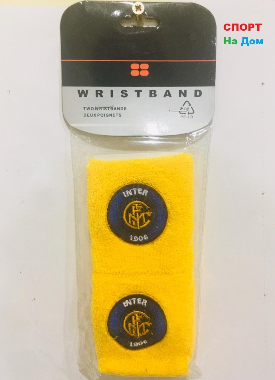 Wristband Напульсники на руку, предплечье Inter (цвет желтый)
