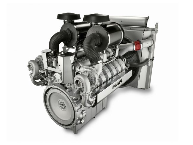 Двигатель MTU 16V2000M90, MTU 16V2000M90, MTU 16V396 TE74L, MTU 16V396TB , фото 1