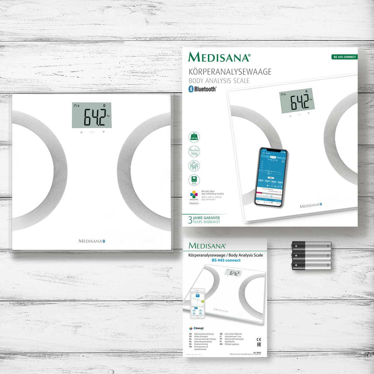 Диагностические весы Medisana BS 445 Connect(Германия)