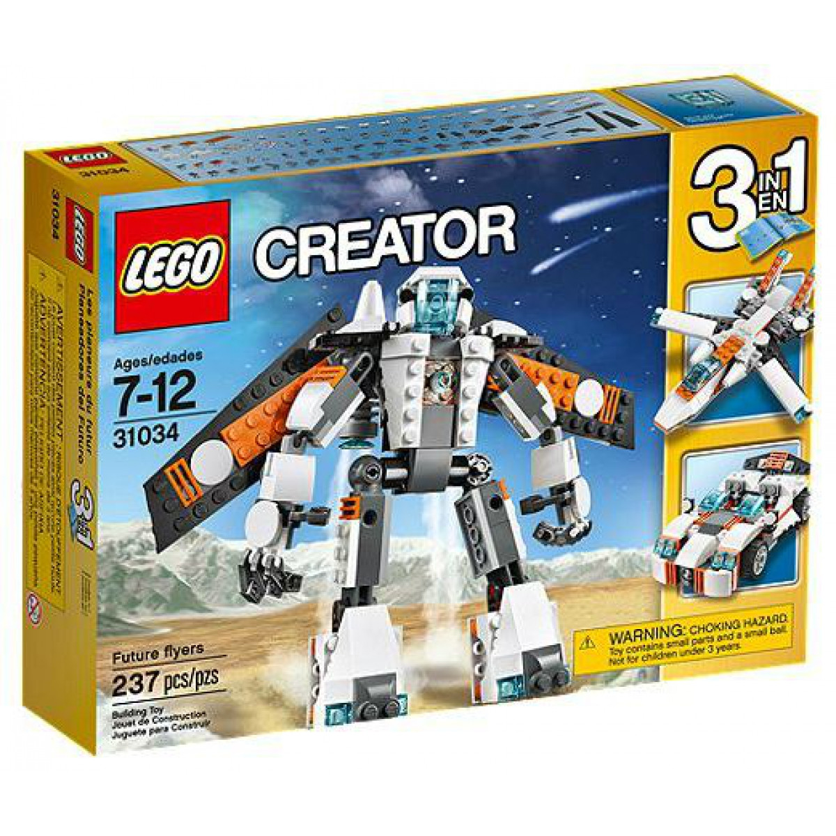 31034 Lego Creator Летающий робот, Лего Креатор