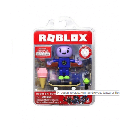 Jazwares Roblox Игровая коллекционная фигурка Core Figures Robot 64: Beebo W5