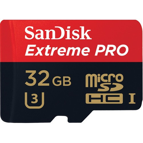Sandisk extreme pro microsdhc uhs-1 32гб 100 мб/с sd adapter - фото 1 - id-p68544180