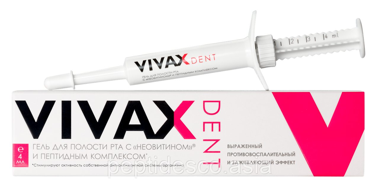 VIVAX Dent - Гель противовоспалительный с активным пептидным комплексом