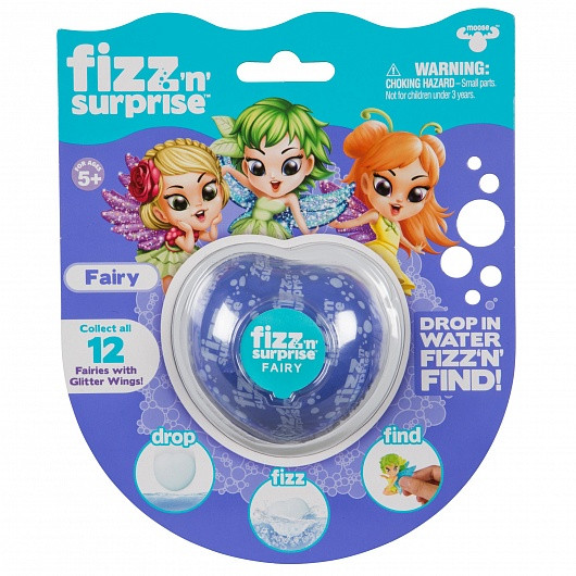 FIZZ N Surprise 19104 Шипучее яйцо «Пасхальный сюрприз»	(фигурки в ассортименте)