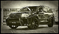 Toyota Land Cruiser 200 үшін "Eight Star" (шыны пластик) шанақ жинағы (доңғалақ доғаларының кеңейткіштері бар)