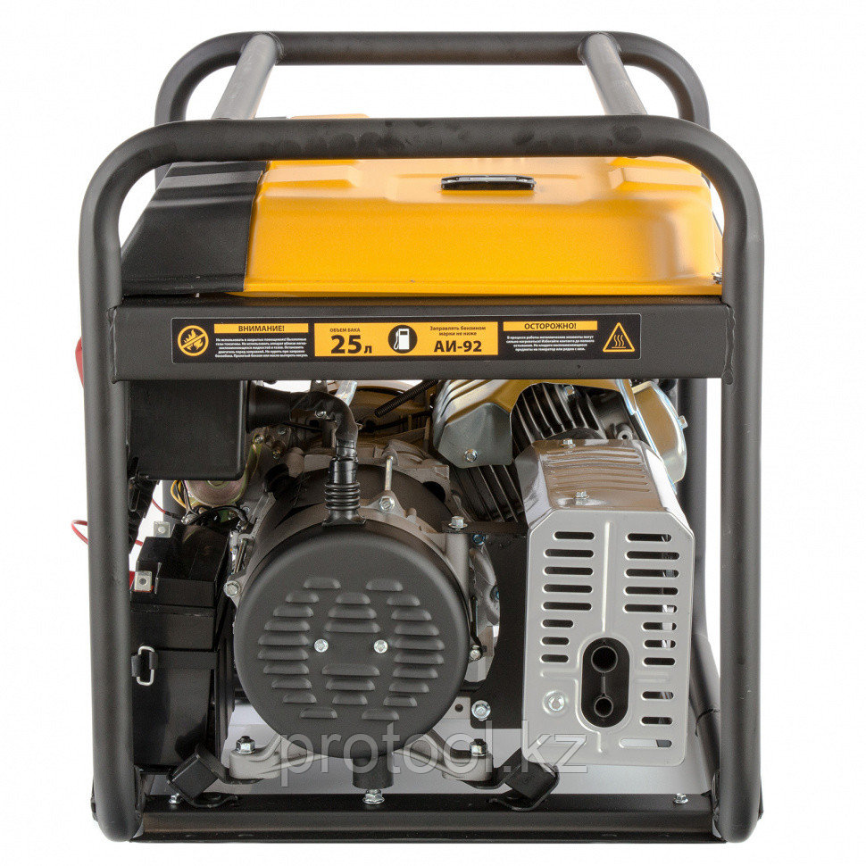 Генератор бензиновый PS 80 E-3, 6,5 кВт, 400В, 25л, электростартер// Denzel - фото 3 - id-p68565615