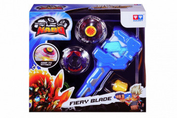Волчок Auldey Infinity Nado Атлетик Fiery Blade с устройством запуска (YW624502)