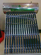 Солнечный водонагреватель 100л, 12 вакуумных трубок