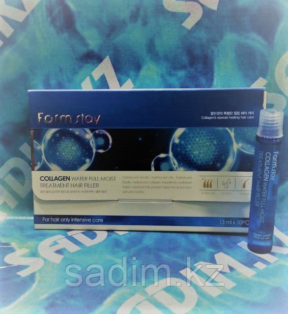 Farm Stay Collagen Water Full Moist Treatment Hair Filler - Увлажняющий филлер для волос