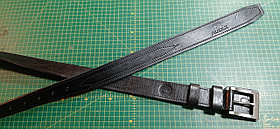 Кожаный ремень для джинс