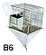 Метаболические клетки для крыс со стеллажом B6-20, фото 2