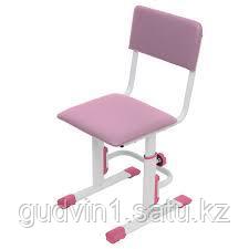 СТУЛ ДЛЯ ШКОЛЬНИКА РЕГУЛИРУЕМЫЙ POLINI KIDS CITY / POLINI KIDS SMART L, белый-розовый 01-00193