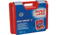Ручной резьбонарезной набор PROFESSIONAL 1/2'' - 2'' резьба BSPT SUPER-EGO 600 600230200, фото 3