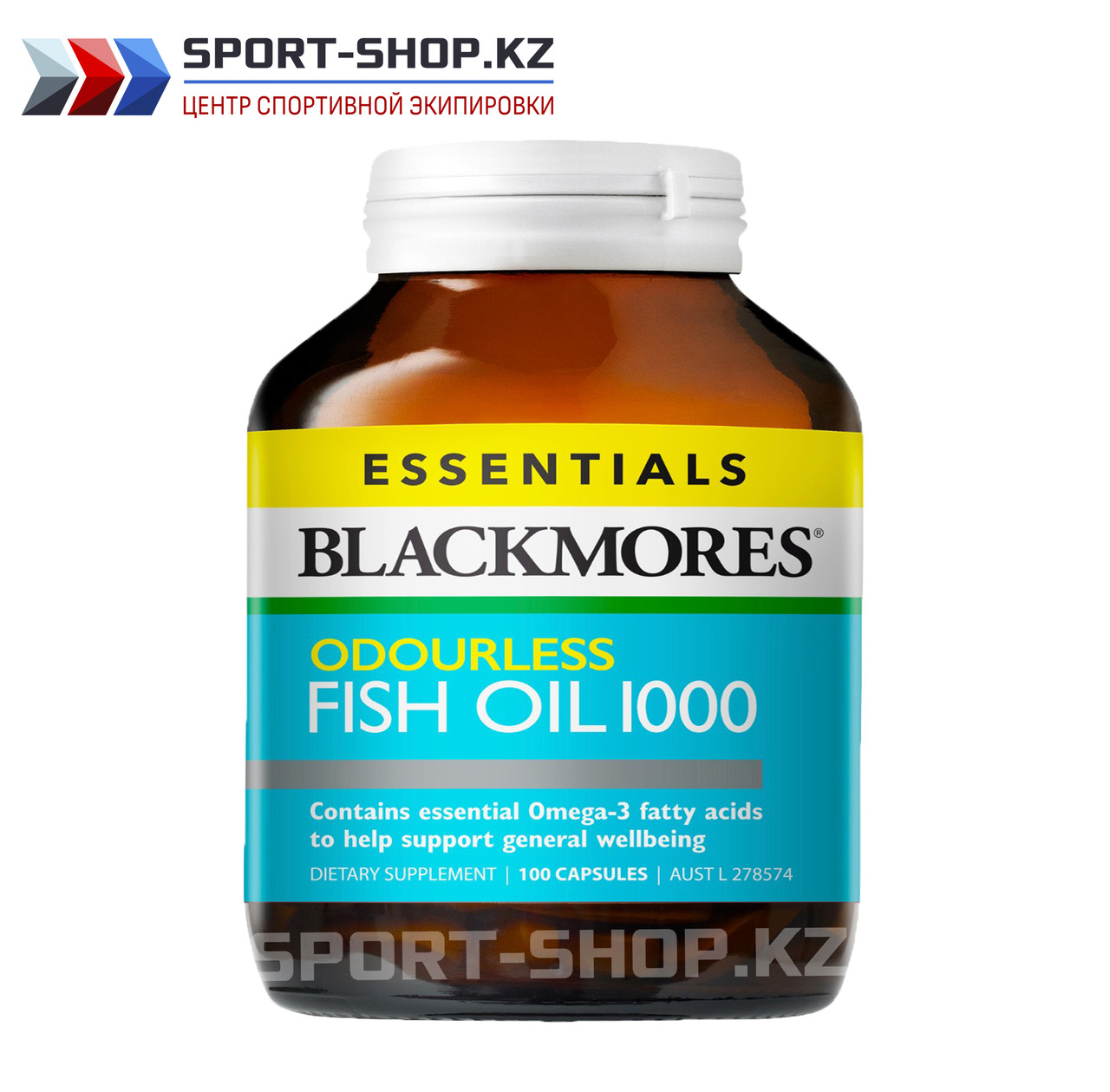 Odourless Fish Oil 1000 (200) Рыбий жир 1000 - фото 1 - id-p67821464