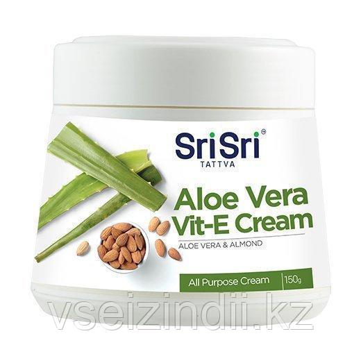 Крем для лица Алоэ Вера и Витамин Е . 150гр. Шри Шри Таттва | Sri Sri Tattva Aloe Vera & Vit. E Cream. 150g.