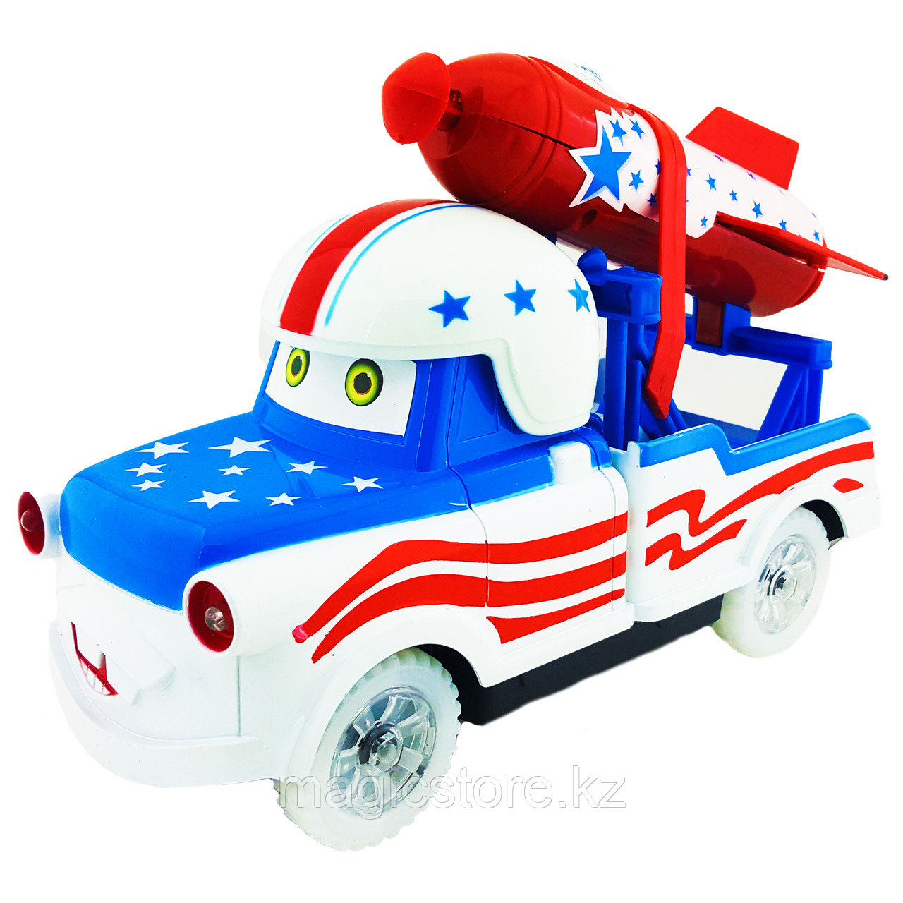 Cars 2 Тачки Мэтр с ракетой музыкальный Battery Operated Light and Music - фото 1 - id-p51628050